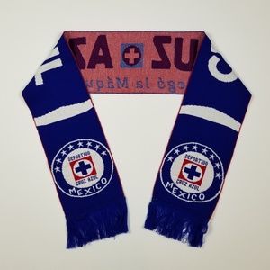 Cruz Azul Soccer Liga Mx Scarf Bufanda